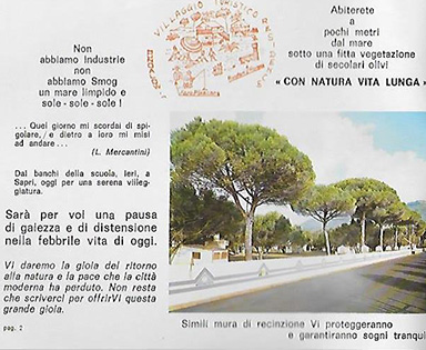 La nostra storia - Parco Pisacane - residence cilento